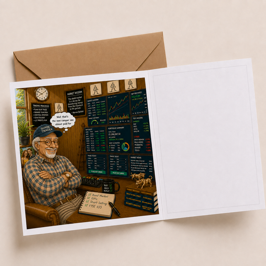 Technology - "The Old Fogies" Funny Greeting Card