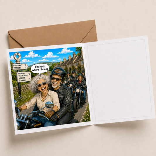 New Club Membership - "The Old Fogies" Funny Greeting Card