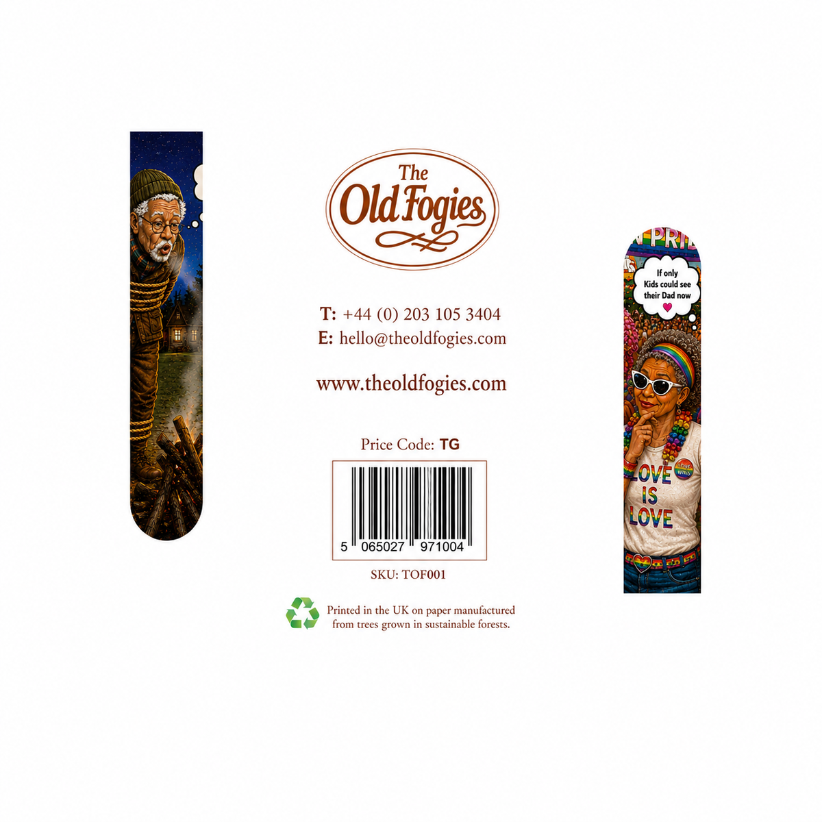 Am-Dram - "The Old Fogies" Funny Greeting Card