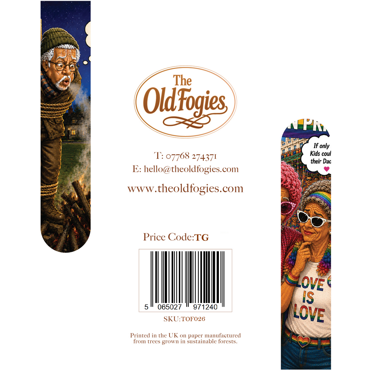 BBQ - "The Old Fogies" Funny Greeting Card
