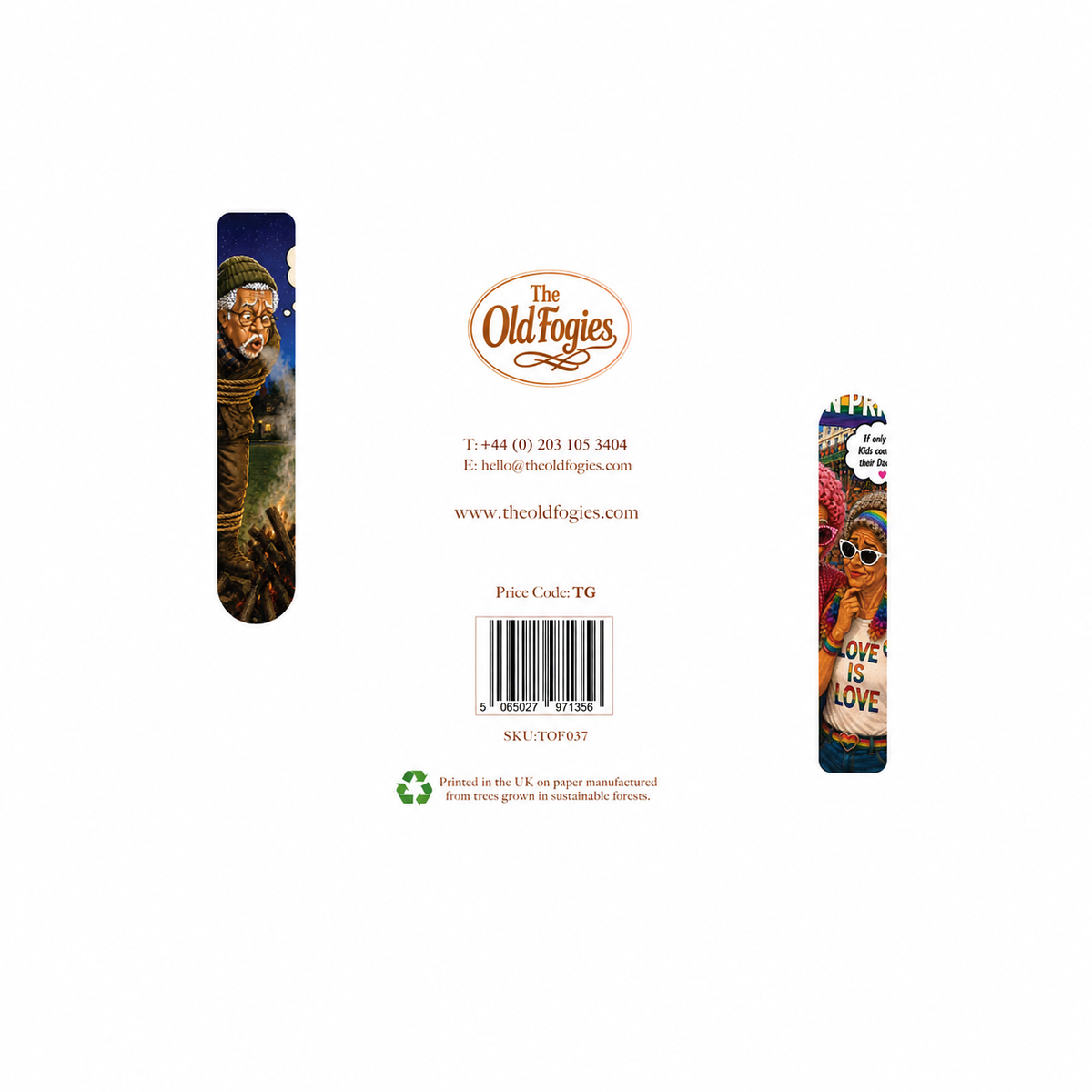 Halloween - "The Old Fogies" Funny Greeting Card