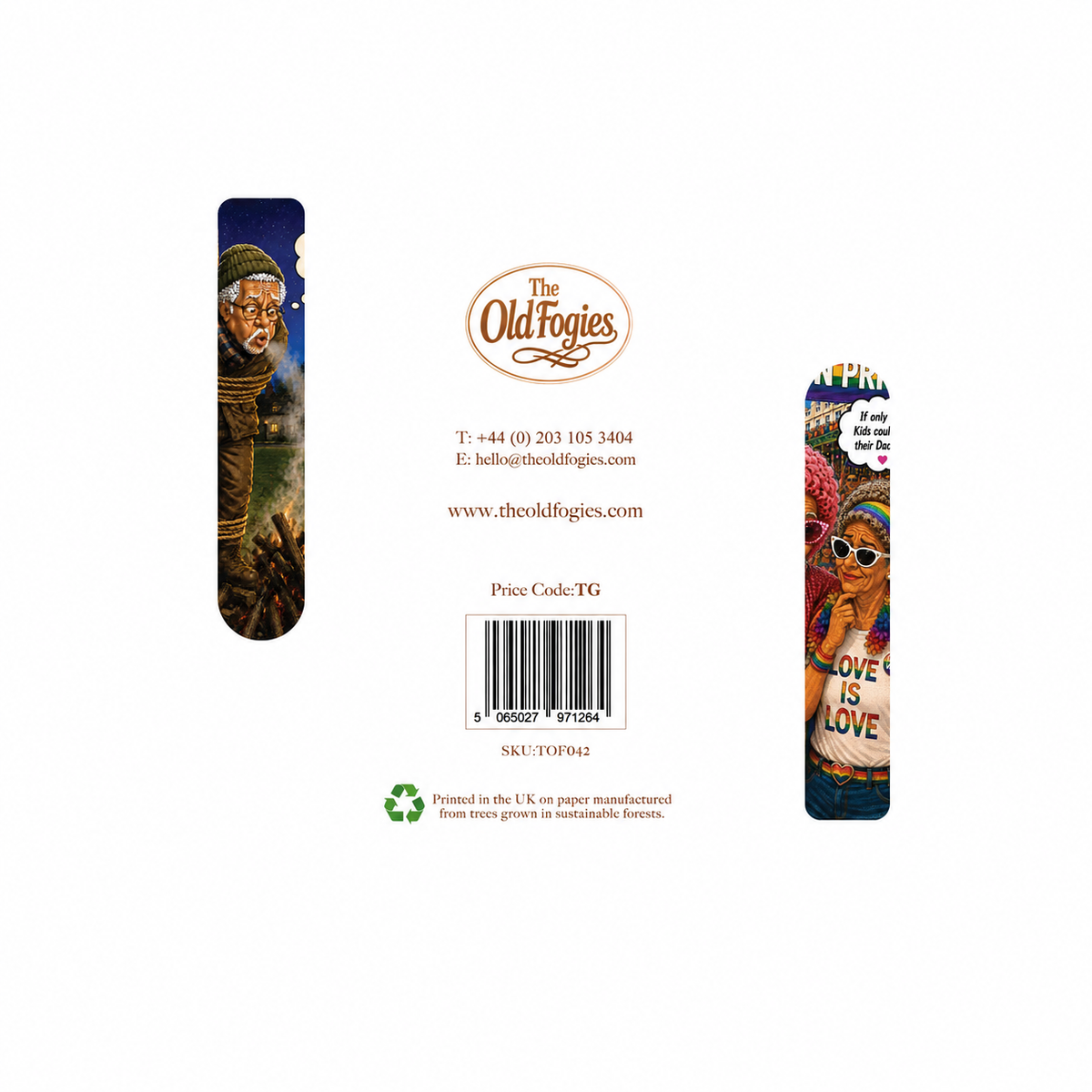 Home Brewing - "The Old Fogies" Funny Greeting Card