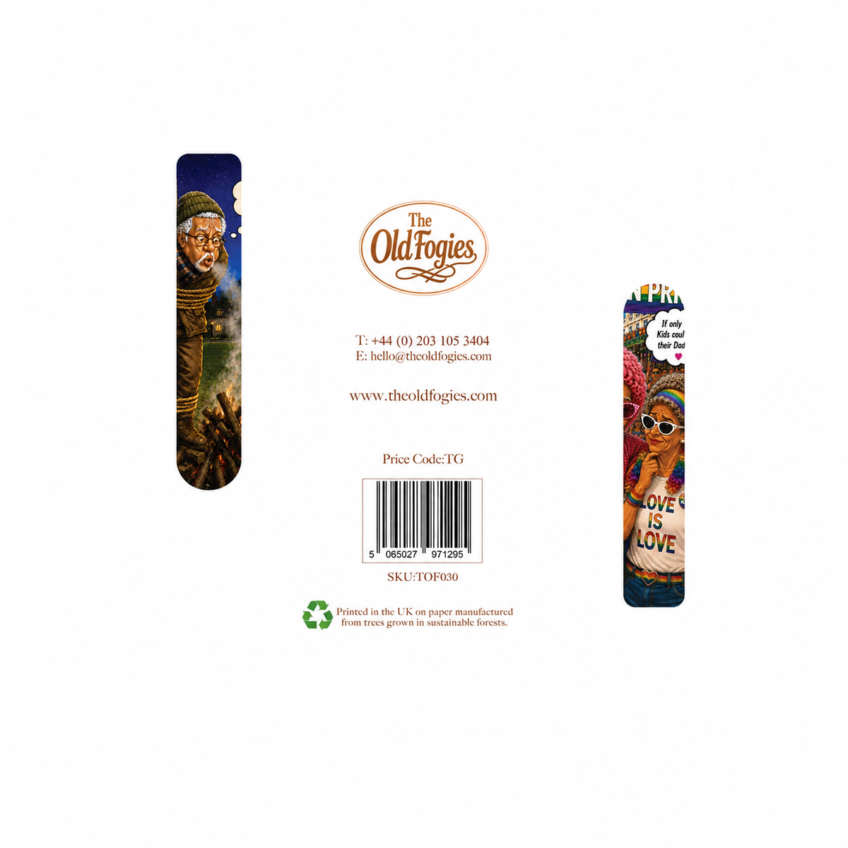 Living History - "The Old Fogies" Funny Greeting Card