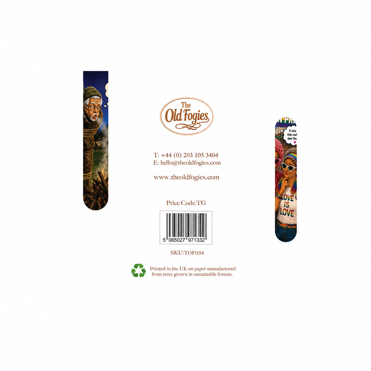 Summer Solstice - "The Old Fogies" Funny Greeting Card