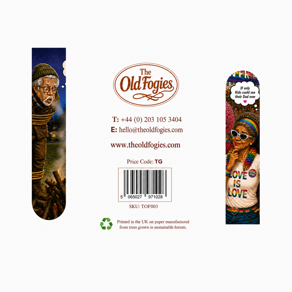 Art Classes - "The Old Fogies" Funny Greeting Card