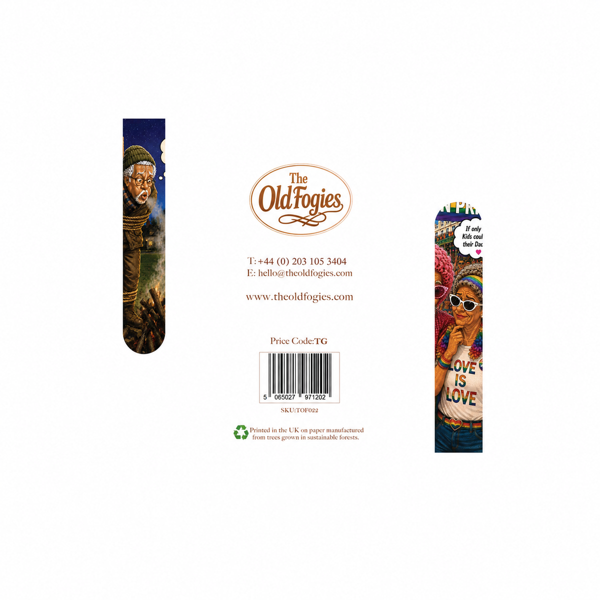 Rambling - "The Old Fogies" Funny Greeting Card